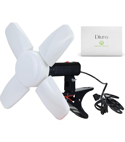 Amazon.co.jp: 日動 LEDリーフクリップ LED39W 屋内型 100V専用 口金
